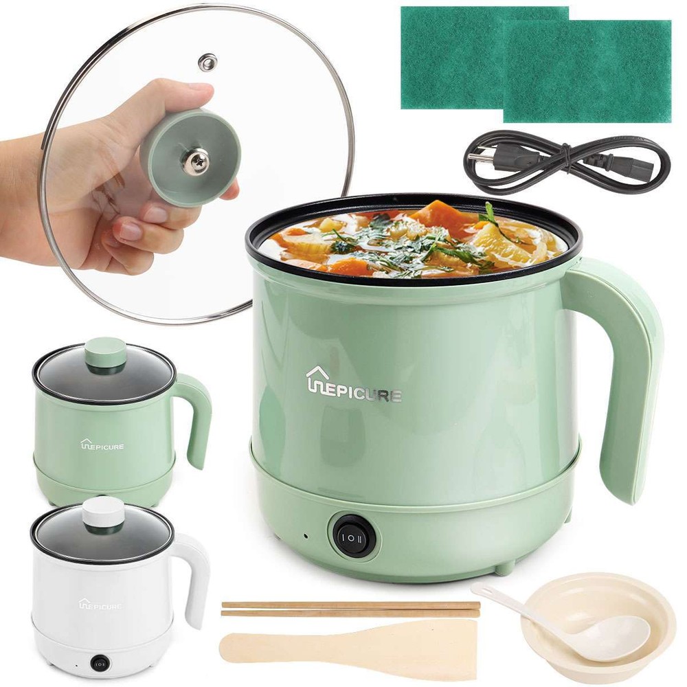 Multi-Function Electric Cooker Mini Speed Food Pot Non-Stick Pot Boiling Water