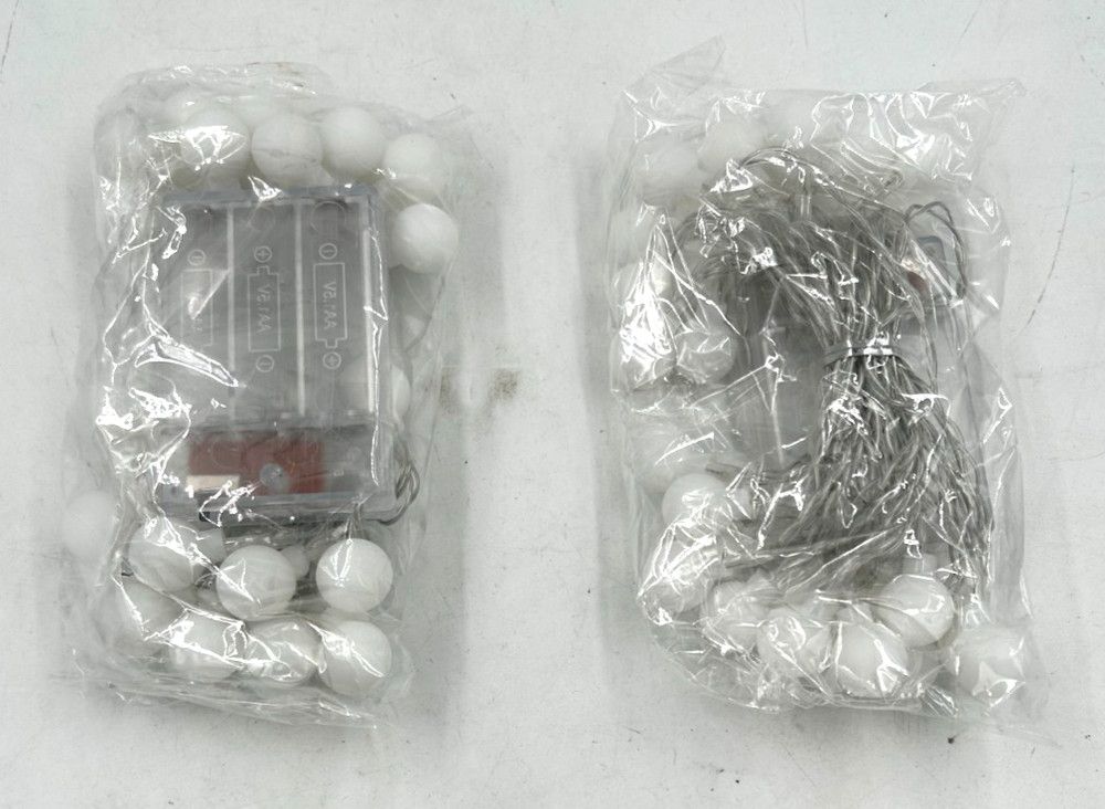 2 pak 30ct LED Globe String Lights In Box
