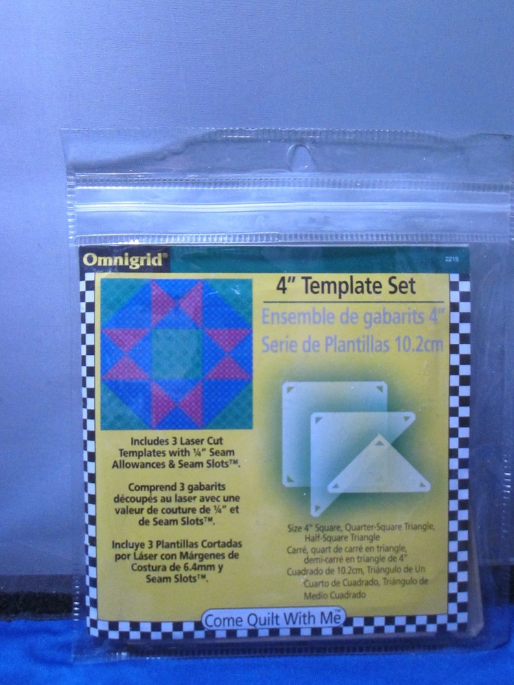 Omnigrid Quilting Templates - 4" Set