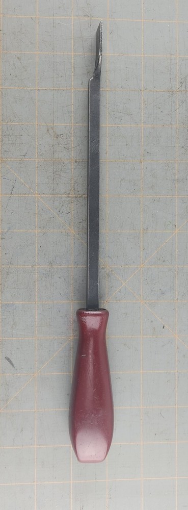 Matco Tools Gasket Carbon LONG Scraper Set Burgundy Hard Handle