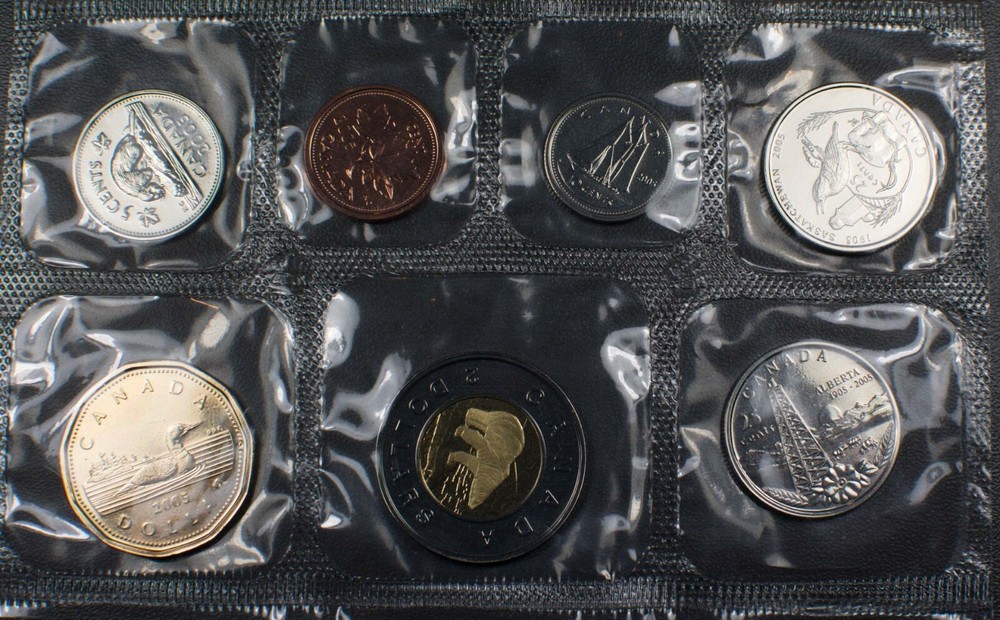2005 Canada Special Edition Uncirculated Set 7 Coins