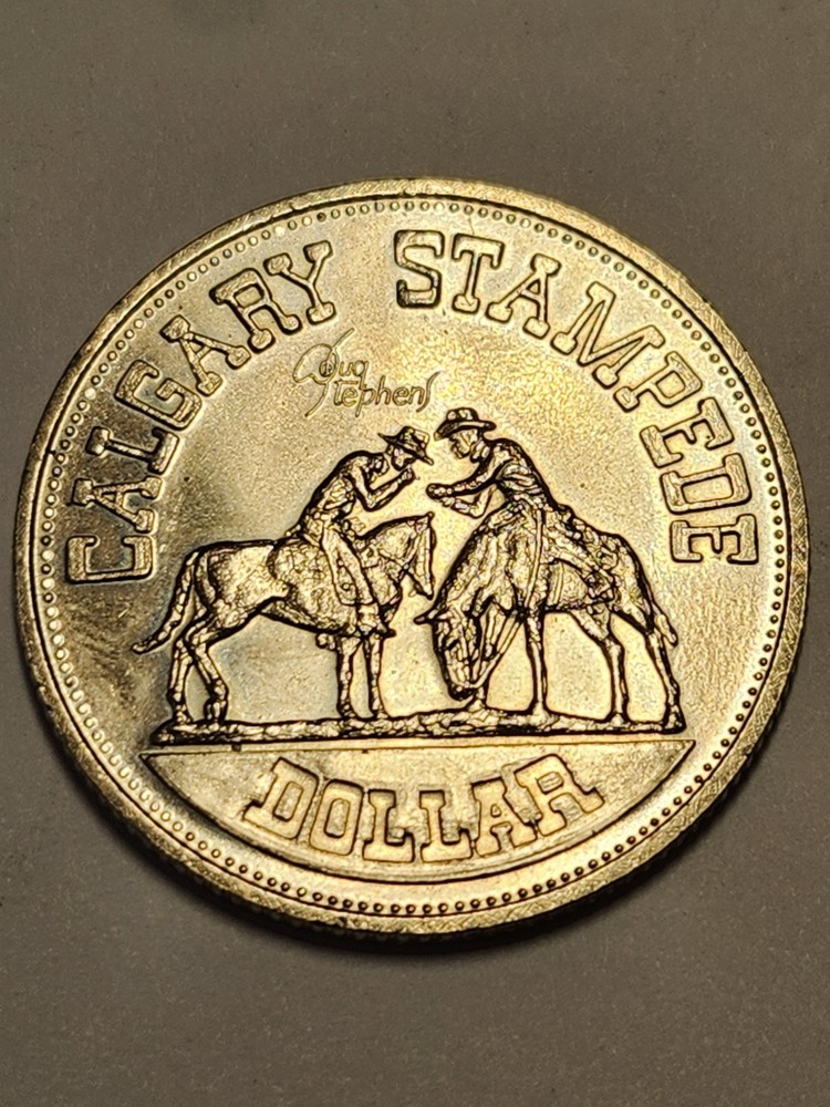 VINTAGE CALGARY STAMPEDE DOLLAR