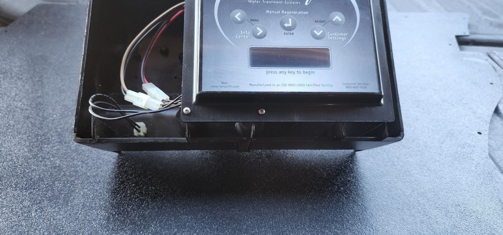 RainSoft EC4 Water Softener Control Panel -Display Console & Valve Assembly