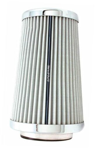 Universal Clamp-On Air Filter: High Performance, Washable Filter: Round