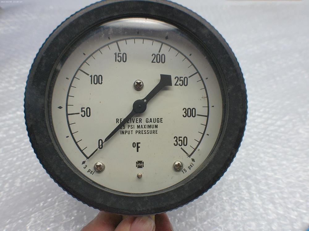 USG GAUGE 0-350PSI UNMP