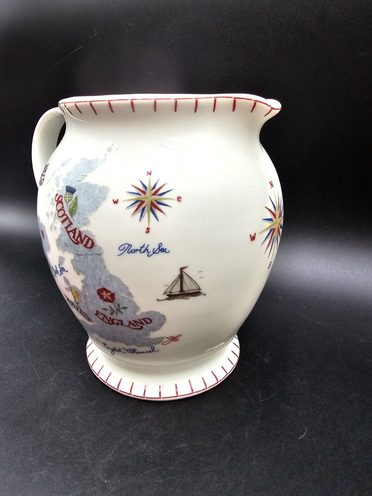 Jan Constantine Large Jug British Pitcher 48 OZ