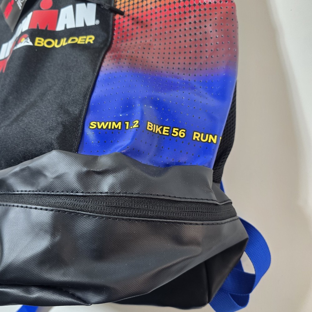 Ironman 70.3 Boulder Backpack Triathlon Gear Bag NWT