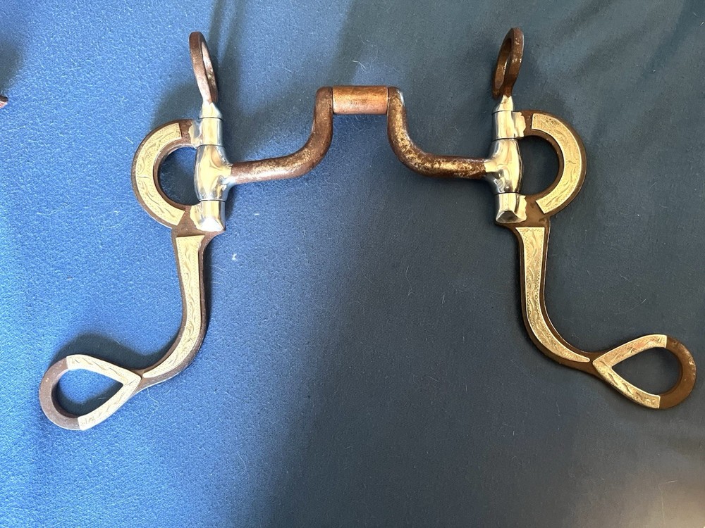 Silver Sided Western 5” Ported Show Bit Sides Move Independently