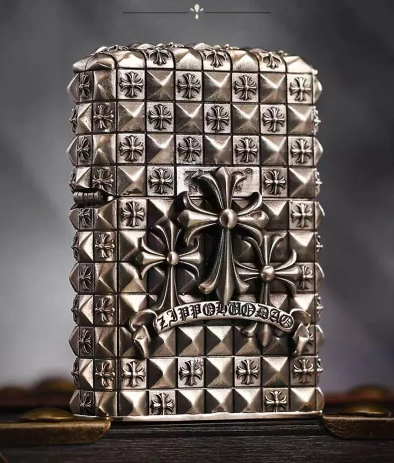 Zippo Armor Cross Flower