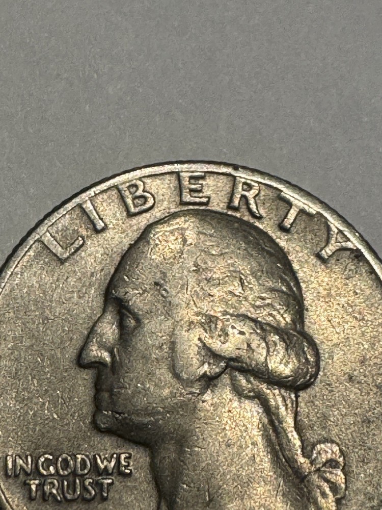 RARE 1973 WASHINGTON QUARTER "NO MINT MARK/RIM ERROR" Multiple Errors