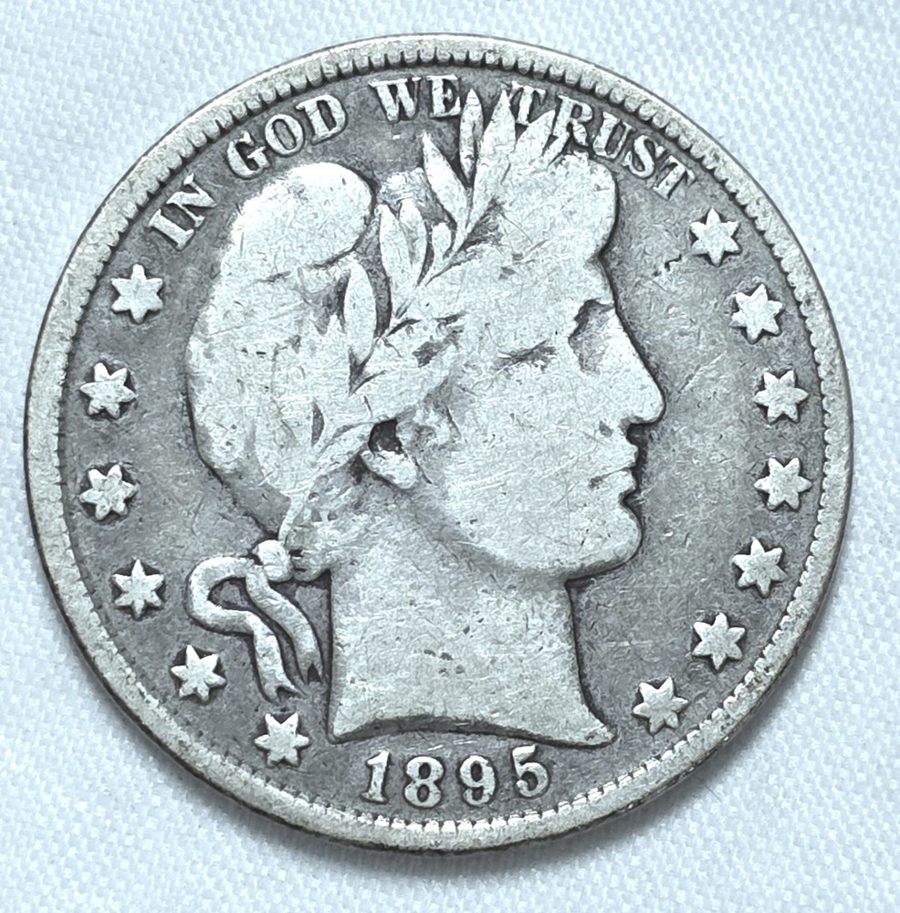 1895 Barber Half Dollar