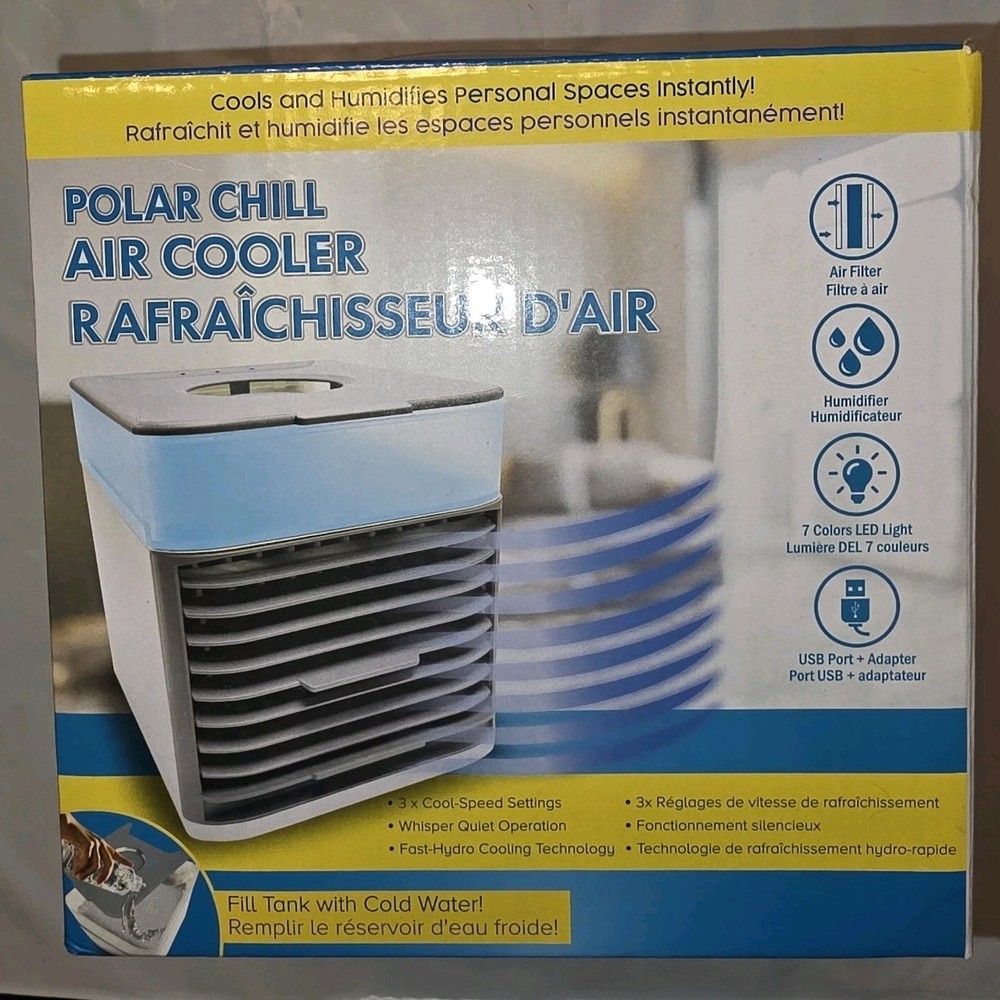 Portable Chill AIR Conditioner New Open Box Pre-Tested
