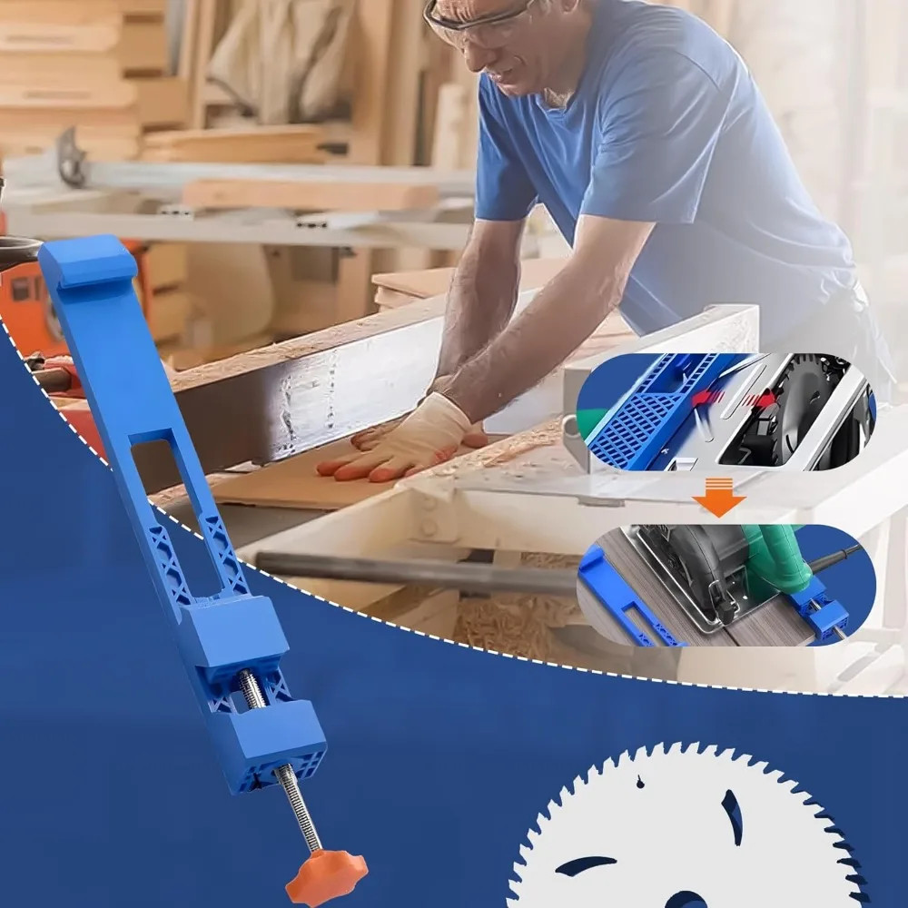 Adjustable Cutting Machine Base Guide,Precision Wood Cutting Guide,Saw Guide