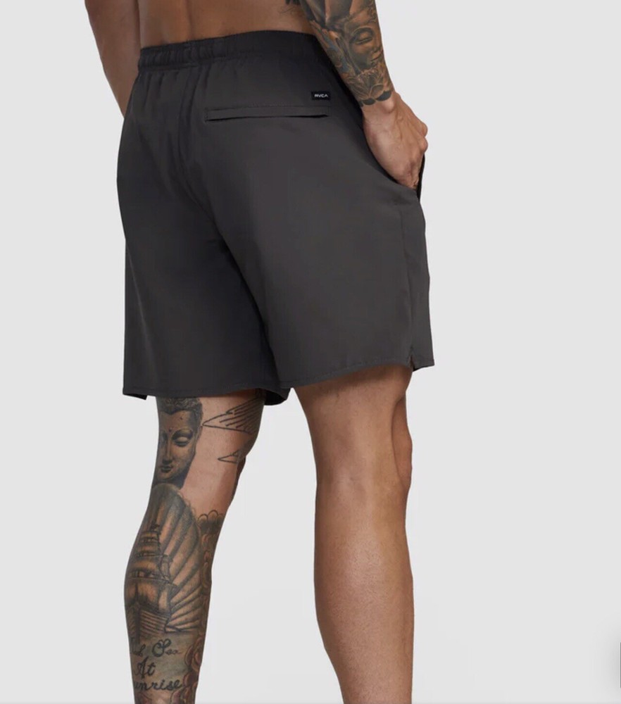 RVCA Yogger Stretch Athletic Shorts - SLATE