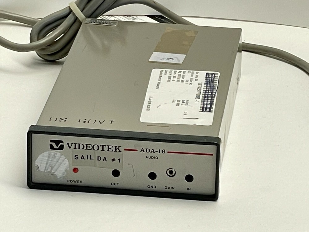 VIDEOTEK ADA-16 Audio Distribution Amplifier