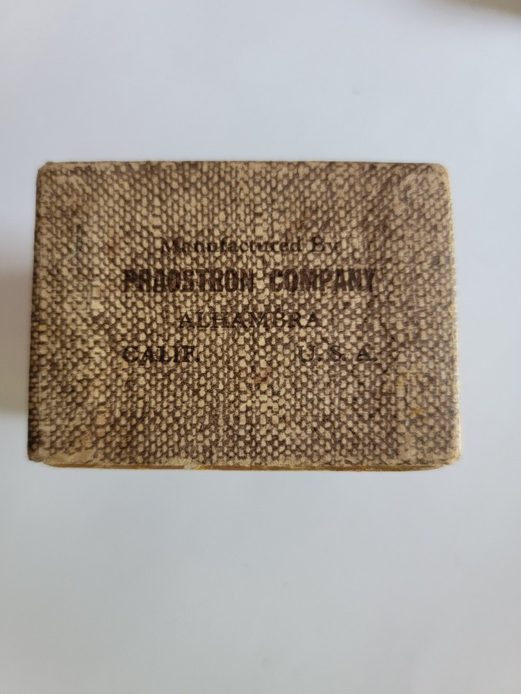 PHAOSTRON Model A ELECTRIC Exposure LIGHT METER 1930s