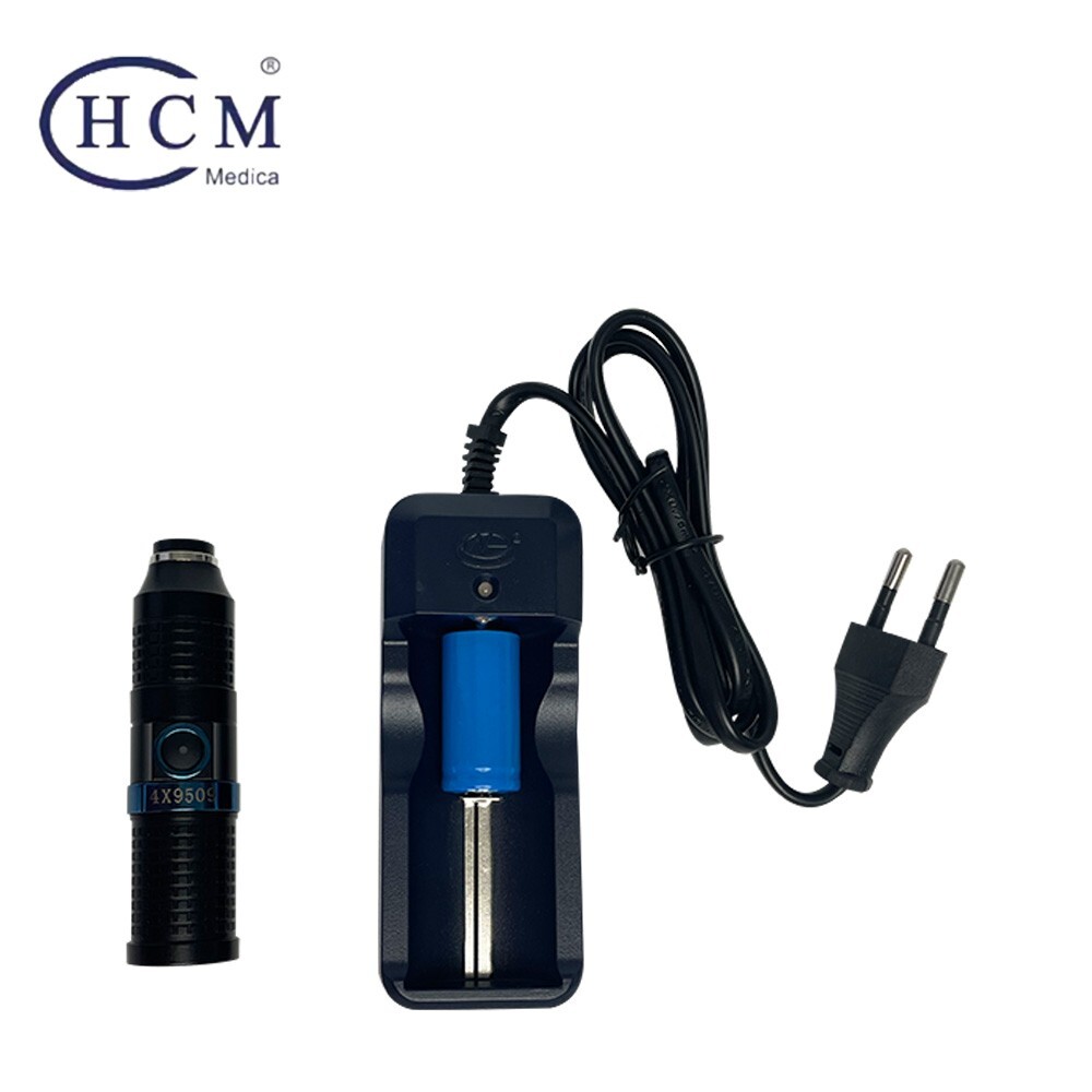 Rechargeable Portable Endoscope Light Source 10W LED Cold Light Source For ENT