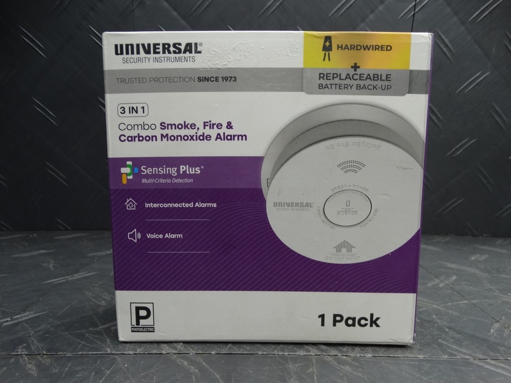 Universal Security Instruments Smoke & Carbon Monoxide Detector