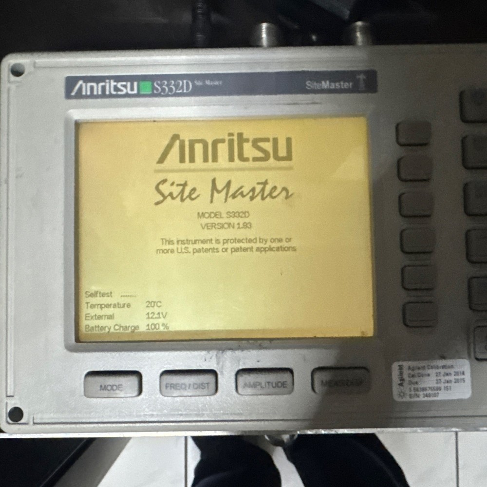 Anritsu S332D Site Master Cable & Antenna Analyzer