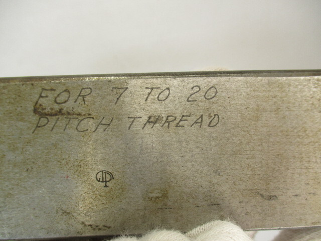 COMET # 1-A Threading Boring Bar 1/2" Shank 8" OAL & Rectangular Block Mount VGC