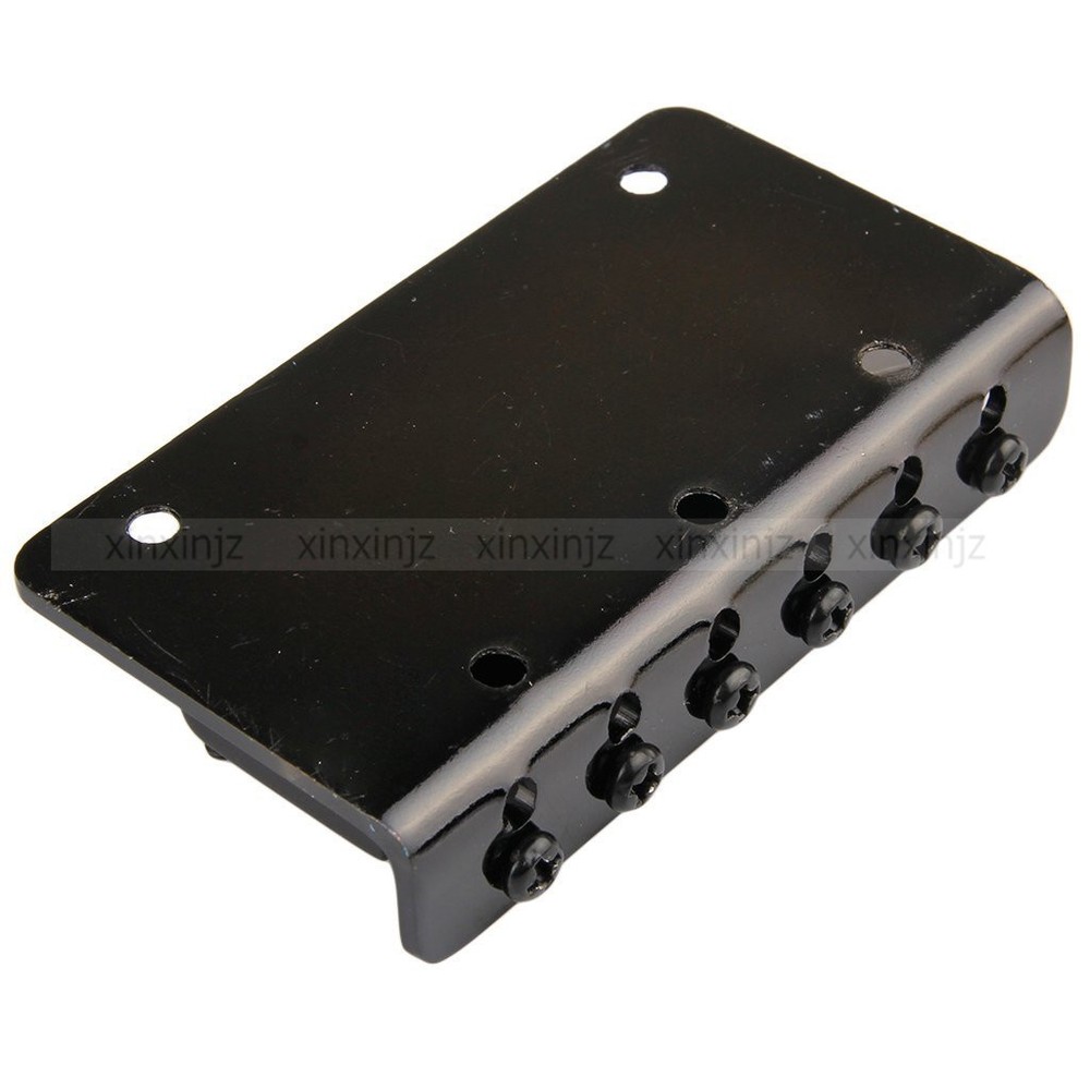 65mm 6 Saddle Hardtail Guitar Bridge Top Load Fixed Bridge