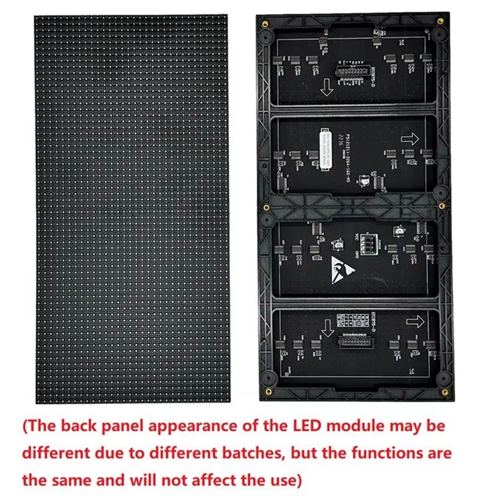 4 Pack P5 Indoor LED Screen, 64X32 LED Display Module, 12344