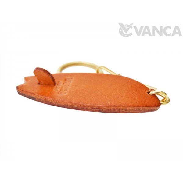 Surfboard Leather Keychain(L)