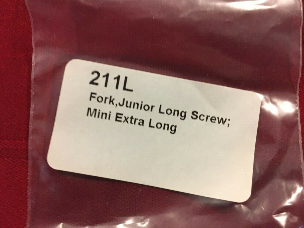 KUN 211L SHOULDER REST FORK - JUNIOR LONG SCREW OR MINI EXTRA LONG - PAD