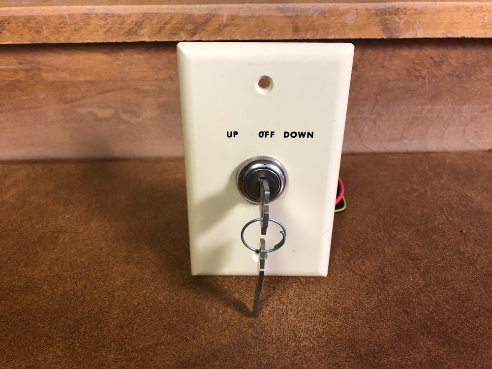 Ivory Key Switch for Projection Screen