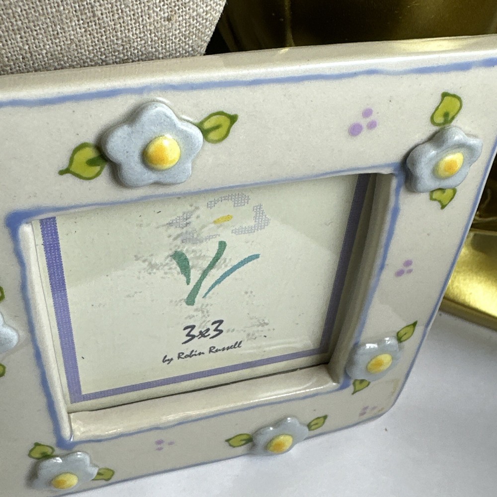 Signed Robin Russell Pottery Frame
