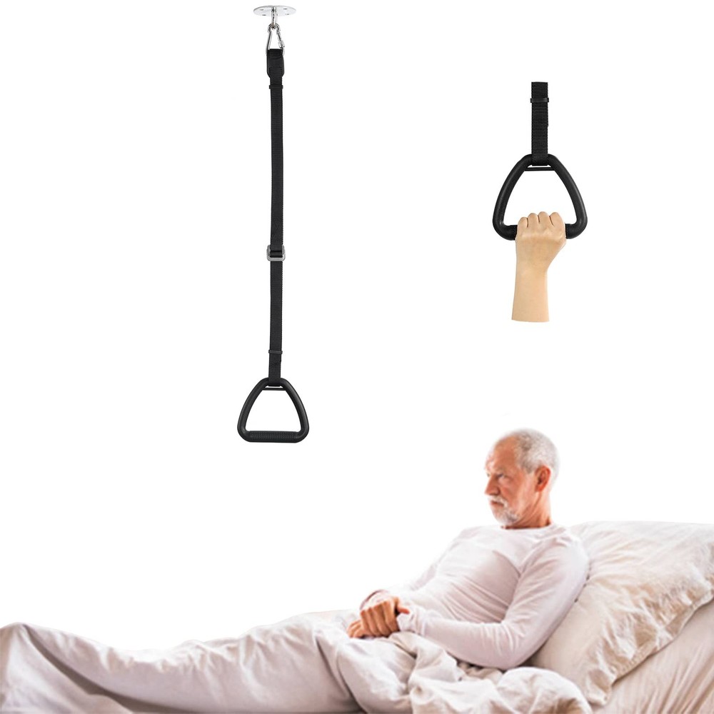 Bed Trapeze for Elderly Ceiling Mounted Trapeze for Bed Mobility Transfer Stan