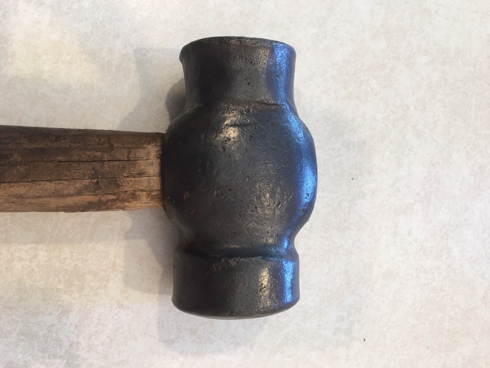 Antique Vintage Blacksmith Rounding Hammer
