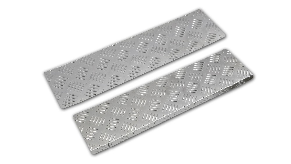 Renault Trafic (FL/JL) 2001-2014 Silver Front Inner Step Covers
