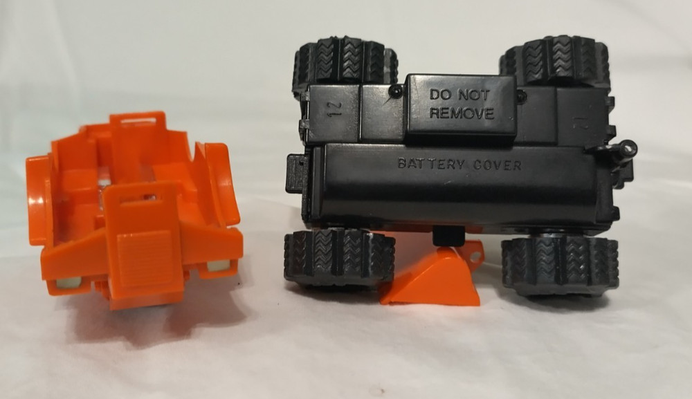 Schaper Stomper Loader Orange rare Construction tested works vintage
