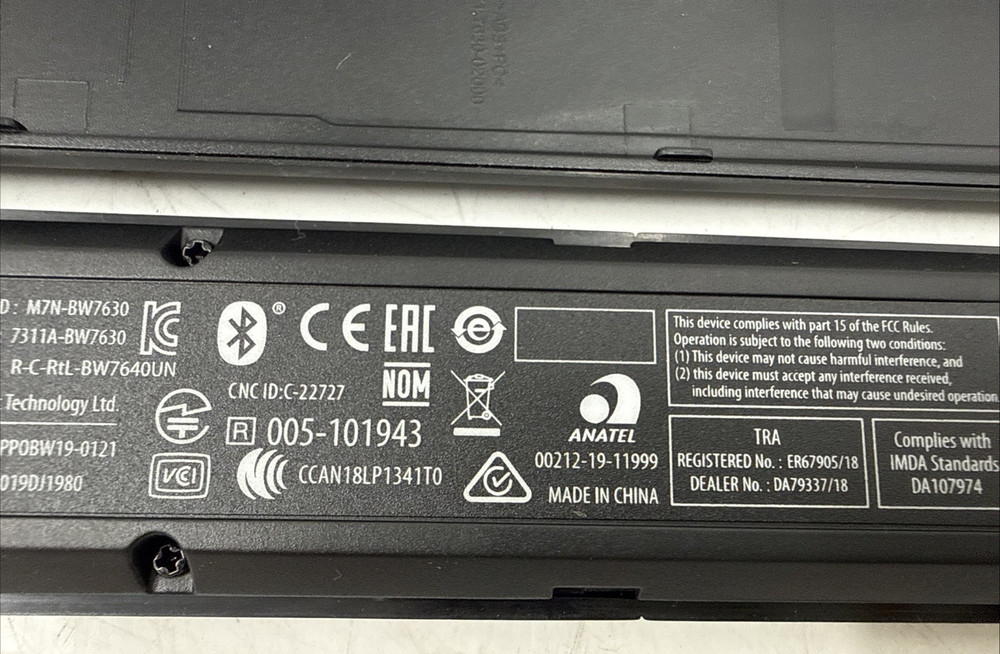 Polycom BW7640UN Bluetooth Video Conference Remote Control DD-12394