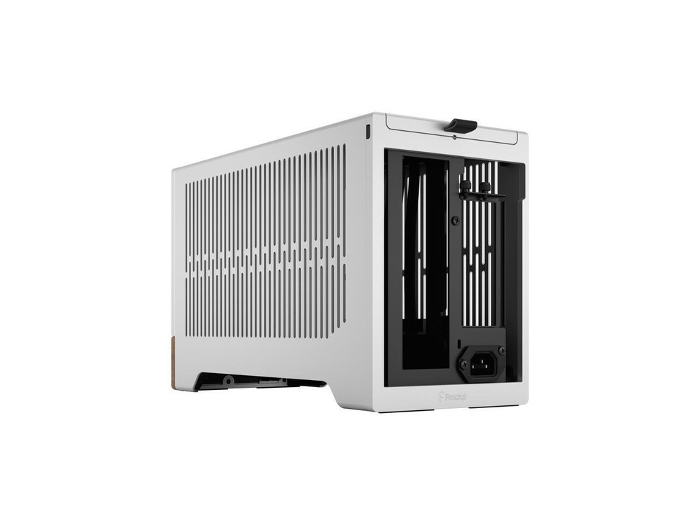 Fractal Design Terra Silver Mini-ITX Small Form Factor PC Case with PCIe 4.0 Ris