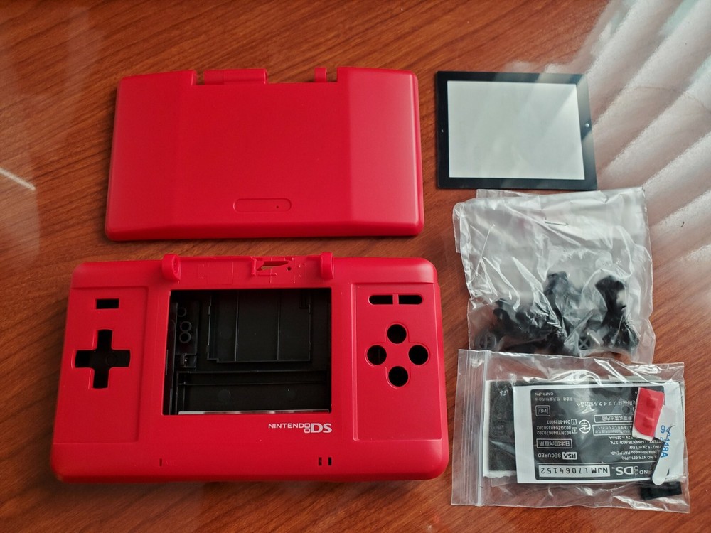 Shell Housing for Original Nintendo DS Replacement Screen red fast shipping
