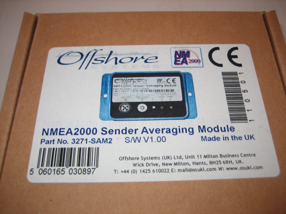 Oceanic/Offshore Systems 3271-SAM2 NMEA 2000 Fluid Sender Averaging Module *NEW*