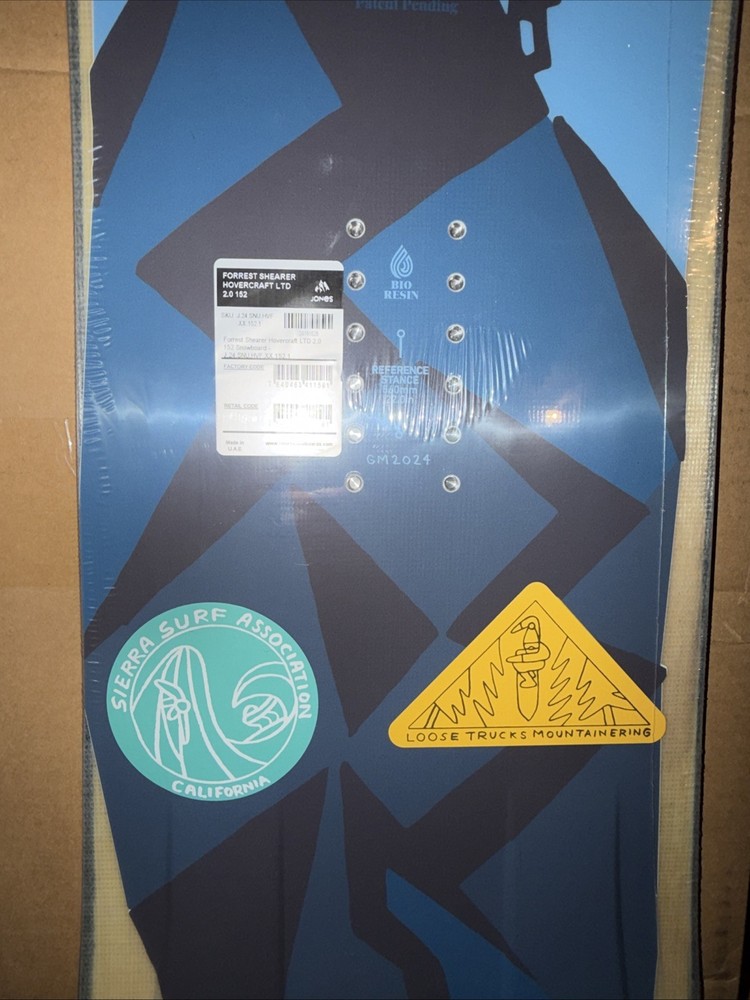 Jones Hovercraft 2.0 152cm LTD FORREST SHEARER