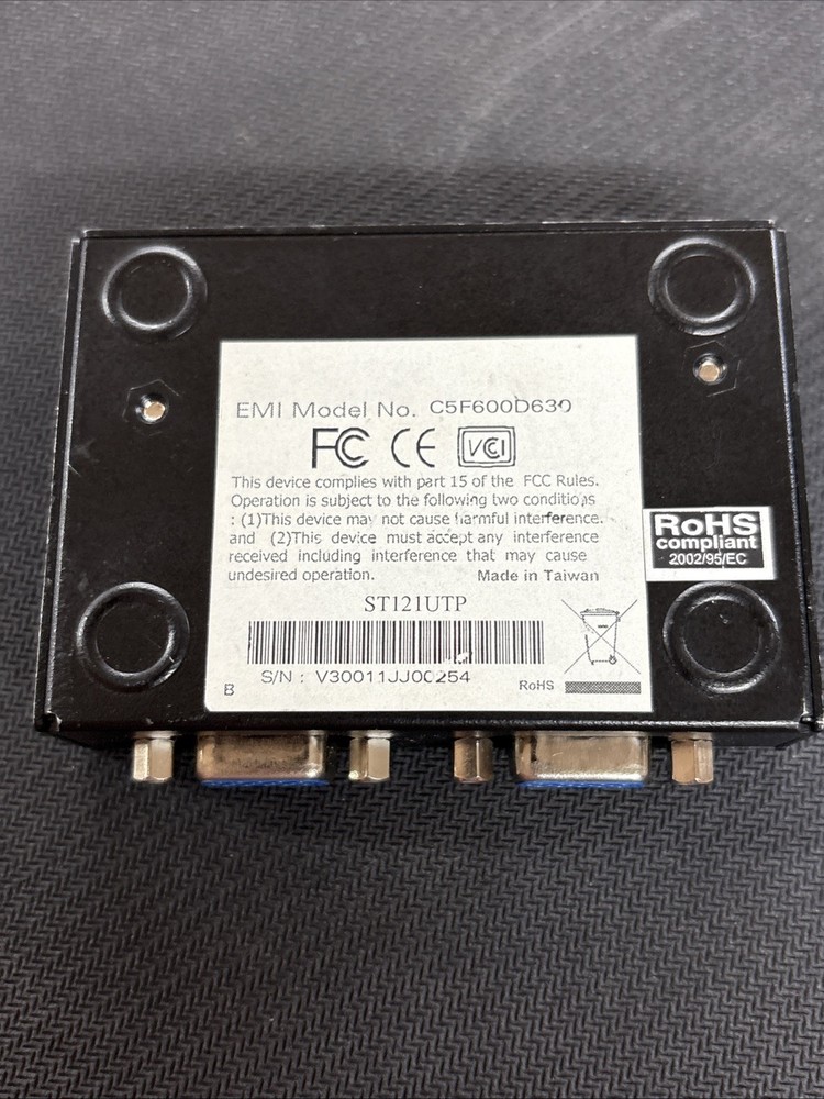 NOS StarTech.com VGA Video Extender C5F600D630