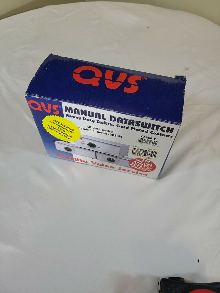 Data Transfer AB Switch Manual DB25F Connections *NEW*