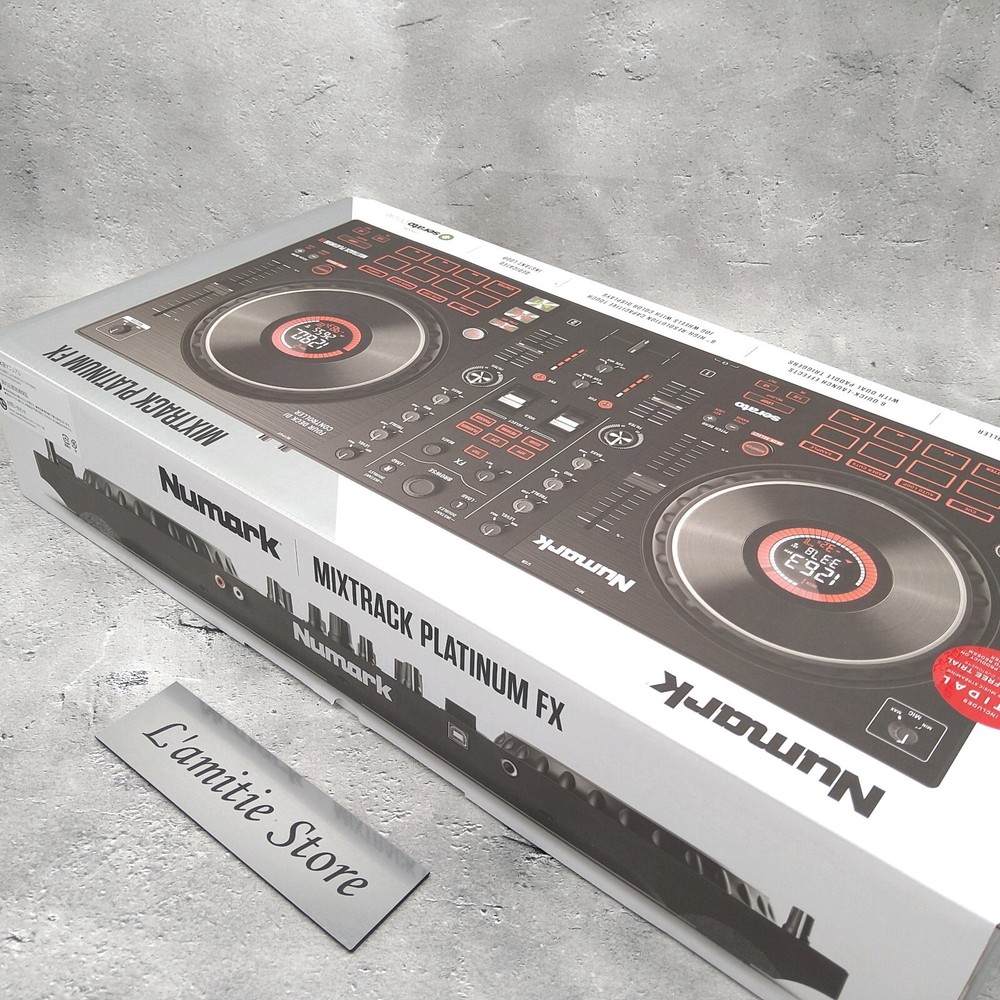 Numark Mixtrack Platinum FX 4-Deck Serato DJ Controller Japan Tabletop 24 Bit