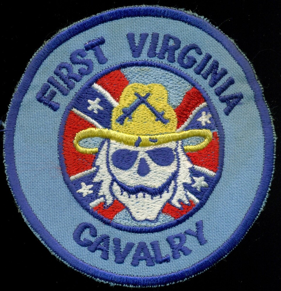 DEA First Virginia Cavalry Patch AA-2