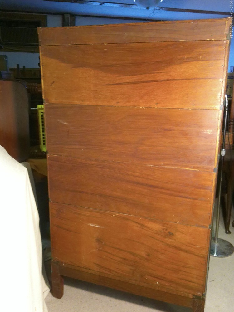 ANTIQUE GLOBE WERNICKE OAK STACKING BOOKCASE