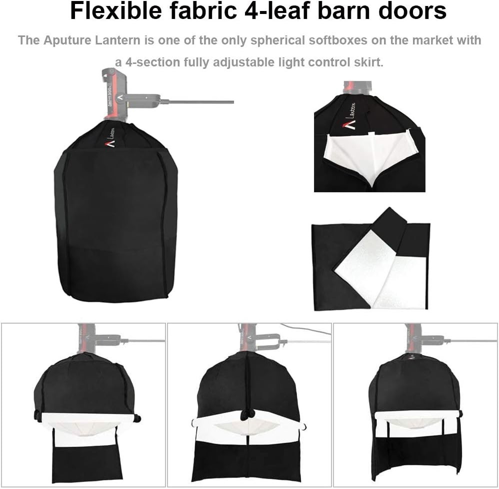 Quick-Folding Softbox with Adjustable Skirt - Control Your Lighting Effortlessly