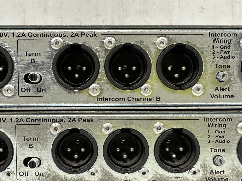 Clear-Com Main Station 2CH MS-702 #1203-4 (One)THS