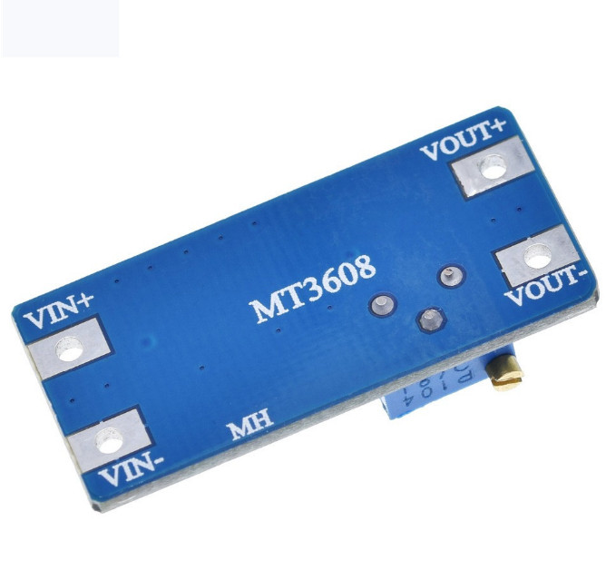 2pcs DC-DC boost module 2A boost board input voltage 2-24 V, 5 / 9 / 12 / -28