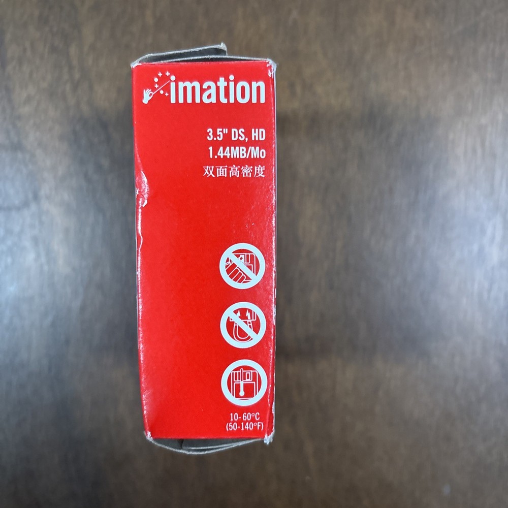 Imation Diskettes IBM Formatted 2HD 6 Pack 1.44 MB. E