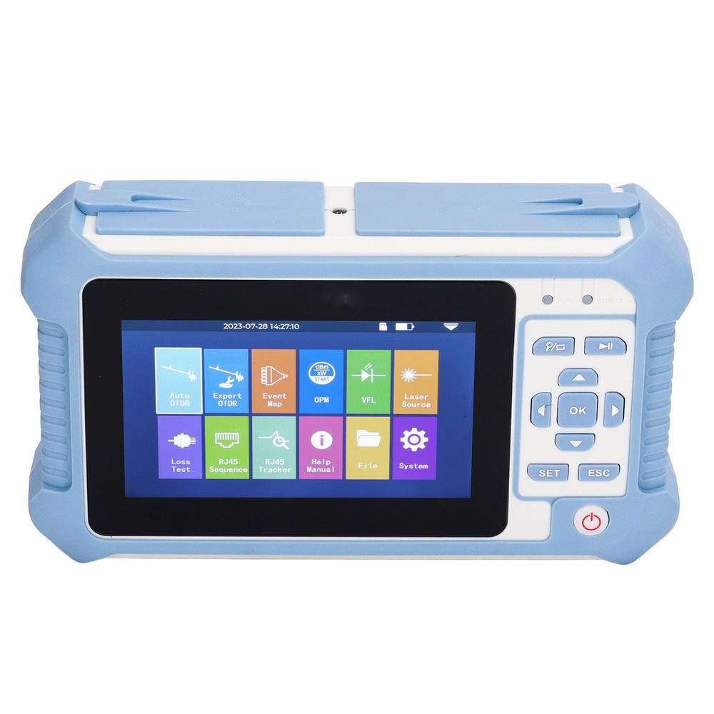 US Plug OTDR Tester Multifunctional Optical Time Domain Reflectometer Wit