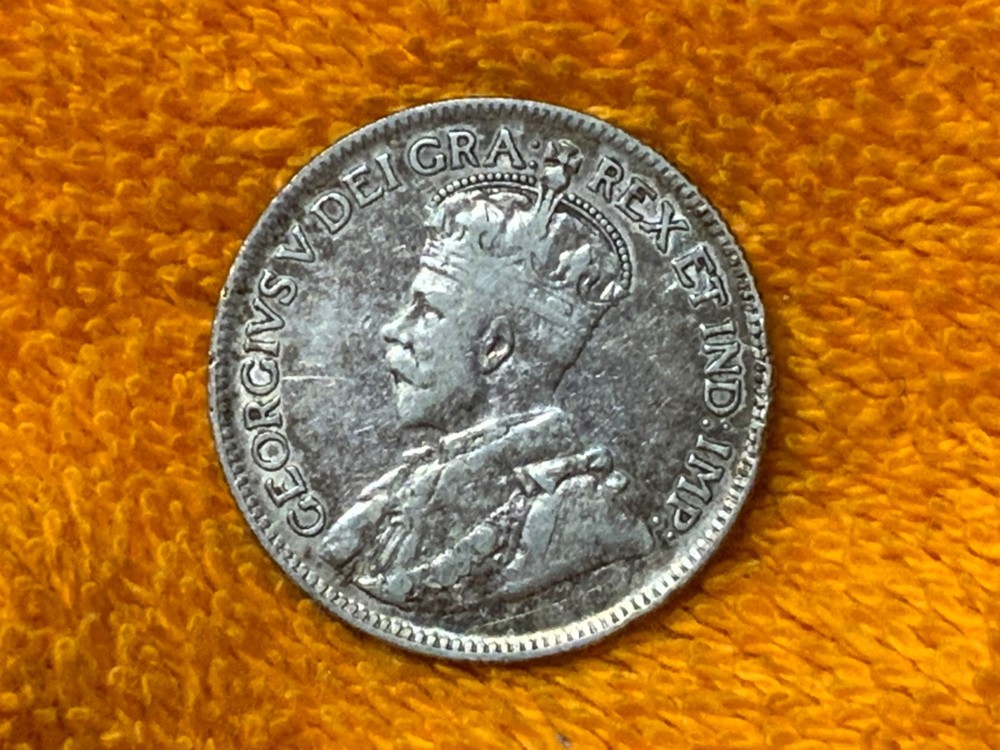 1936 Canada 25 Cent Coin